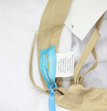 Physician Endorsed Womens Castaway Canvas Bucket Sun Hat Fringe 23PE00A21 White