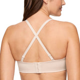 Warners Cloud 9 Super Soft Convertible Strapless Bra Butterscotch Brown 38C