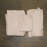 Christian Siriano New York Sateen 3-Piece 300tc Sheet Set Blush Pink Twin XL
