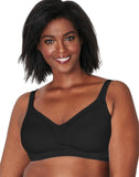 Playtex Womens 18 Hour Bounce Control Convertible Wirefree Bra 4699 Black 36C