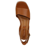 Franco Sarto Womens Terry5 Espadrille Wedge Sandal J4069L1 Tan Brown Leather 9M