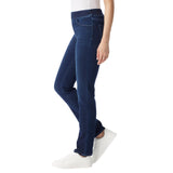 Gloria Vanderbilt Rise Jean with Comfort Waistband Panorama Whiskers Blue PM