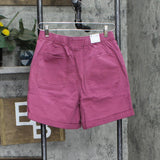 Gloria Vanderbilt Utility Short Woman Women Trendy 1751721 Purple Pink S