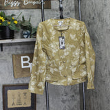 Future Collective Womens Utility Bomber Jacket 93225000 Khaki Brown 2XL