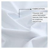 Elrene Solace Blackout Window Curtain Panel with Rod Pocket White 52x95