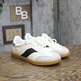 Universal Thread Low Top Lace-Up Sneakers Flat White Multi 7.5M