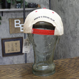 Monte's Fine Foods Tomato Vine Baseball Snapback Hat Khaki / Red