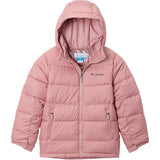 Columbia Kids Big Girl Pike Lake II Hooded Jacket Puffer Coat Eraser Pink S