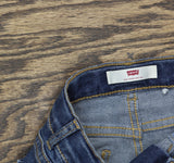 Levi's Little Girls Flare Leg Boots Cut Jeans 31P167F Blue 5