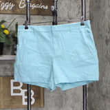 A New Day Women's 5" Clean Chino Shorts 79230681 Turquoise Blue 16