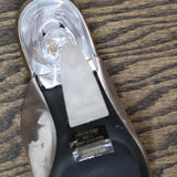 Bar III Womens Cherr Slide Sandals 10014818500 Clear Vinyl Gray 7.5M
