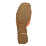 A New Day Womens Nina H-Band Slide Sandals 92244961 Orange 6.5M