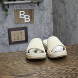 Clarks Drift Twist Wedge Slide Sandals 26181604 Cream Off White 8W