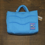 Coachtopia Womens Quilted Loop Tote Bag CQ057 Surf Blue
