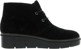 Clarks Women's Airabell Zip Ankle Boot 26163310 Black Suede 7M