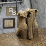 Universal Thread Womens Harlan Dress Boots 88098579 Taupe Brown 6M