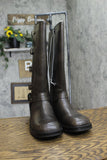 Wild Fable Womens Rebel Tall Moto Buckle Boots 90366583 Brown 10M