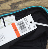 Anne Cole Fold Over Bikini Bottom Barcode Stripe Black XS