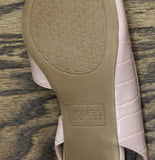 Jones New York Womens Slingback Block Heel Pumps Croc Blush Pink 6.5M