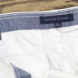 Tommy Hilfiger Womens Hollywood Casual Bermuda Shorts W3RW0236 White 20W