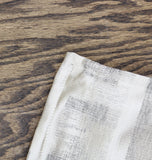 Hotel Collection Broken Stripe 3-Piece. Duvet Cover Set Granite Gray Full/Queen