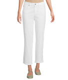 Eileen Fisher Womens Straight Cropped Jeans S5GDD-P4870M White XL