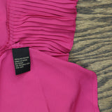 DG2 by Diane Gilman Womens Pleated Poncho Blouse 718521 Magenta Pink L