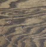 Bib Faceted Cabochon Smooth Stone Necklace Rose Gold / Off White 18" + 3"