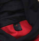 Jordan Boys Gametime Hooded Fleece Hoodie Sweatshirt 95F209G Red / Black S