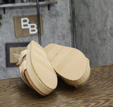 A New Day Womens Tanner Platform Double Band Sandals 91637764 Tan Brown 10M