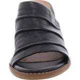 Earth Womens Adara Heeled Sandals ETADARA Black Leather 7.5M