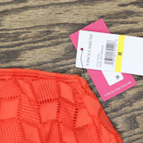 Vince Camuto Womens Crochet High-Neck Ring Bikini Top V33780 Tangerine Orange M