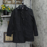 Lands' End Womens 3 in 1 Systems Jacket with Vest 1791640 Black XL