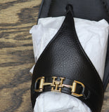 Tommy Hilfiger Womens Goldiea Thong Emblem Sandals TWGOLDIEA Black 6.5M