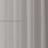 Regal Home Sheer Grommet Top Single Curtain Panel Silver Gray 50" x 95"