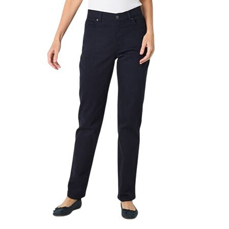 Gloria Vanderbilt Womens Amanda Ultralight Jeans 30223750 Midnight Affair Blue 8