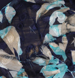 R&M Richards Womens Jacquard Evening Jacket 9389 Peacock Blue 14