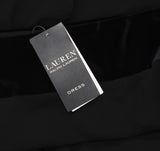 Lauren Ralph Lauren Womens Georgette One-Shoulder Dress 253808477001 Black 2