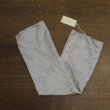 Vince Striped Square Silk Scarf SCW-11682-VNC Blue / White 31"