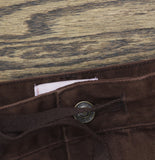Woolrich X TGT Adult Mid-Rise Slouchy Cargo Twill Pants Drawstring Brown M