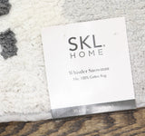 SKL Home Christmas / Winter Whistler Snowman Bath Mat Rug Gray Multi 20 x 30