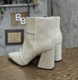 A New Day Womens Cailin Ankle Boots 88375036 Silver Gray 11M