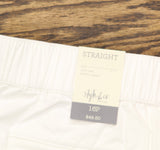 Style & Co. Womens Petite Chino Ankle Pants White 16P