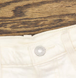 Levis Womens 501 Original Shorts Button Fly Jean Jorts Disco Nights White 30