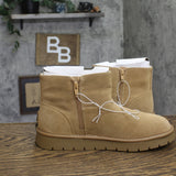 Universal Thread May Faux Suede Ankle Booties 91791701 Tan Brown 10M