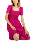 Tahari Asl Women's Smocked Bubble Dress 2AM126-T2