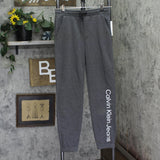 Calvin Klein Pull-On Fleece Jogger Sweatpants Charcoal Heather Gray L (14/16)