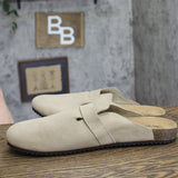 Goodfellow & Co Mens Suede Oswald Clogs 94504666 Taupe Brown 13