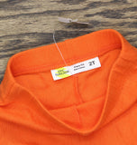 Epic Threads Toddler Girls Knit Flare Leg Fit Pants Orange 2T