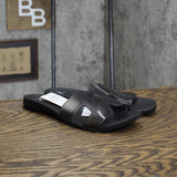 Shade & Shore Women's Bonnie Jelly Slide Sandals 89887072 Black 9M
